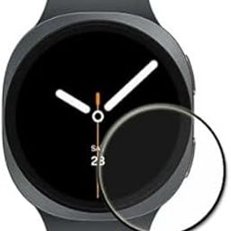 DOMCHI Tempered Glass Screen Protector Compatible For Samsung Galaxy Watch 8 Full Screen Coverage With Easy Installation Kit For Cellphone.-image-58