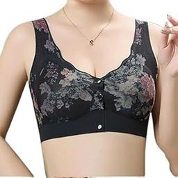 Women's Polyester No Ring Anti Sag Big Breast New Moms Padded Front Open Feeding Bra Maternity Baby Nursing-picture-56