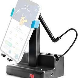 ZORBES® Phone Shaker for Steps Compatible with Stepper Shaker for 6.5'' Phones, Phone Swing Device with Switch, Silent Electric Step Simulator, USB Plug and Go-31