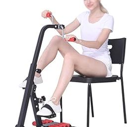 AMPLIN Pedal Exercise Bike with Massage Roller, Elderly Indoor Step Exercise Bike for Upper and Lower Limbs Rehabilitation Coordinate Training Bike-picture-16