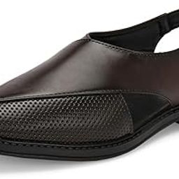 PU Leather Sandals for Men | Peshawari Sandals | Ethnic Sandals-picture-51