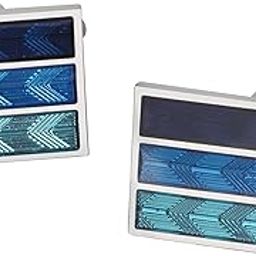 Meadawgs® Cufflinks for Men Blue Square Cuff Links for Dress Shirt Formal Wear Wedding|Jewelry & Watches | Mens Jewelry |1 Pair of Cufflinks for Men-image-64