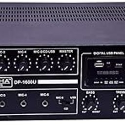 Medha D.J. Plus Professional Amplifier With Digital Media Player-NEW2 160 Watt Power-14