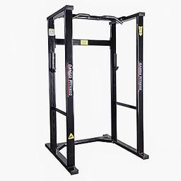 Gamma Fitness Power Squat Rack PR-09 Pro for Commercial or Home Gym Purpose | 4 x 2 Inches 12 gauge ISI Frame With Laser Cutting Panels & Inter-locking Mechanism | Home Gym Machine-12