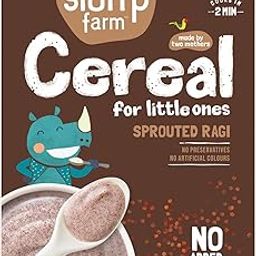 SLURRP FARM No Added Sugar,No Salt,Sprouted Ragi Powder,250 Gram-23
