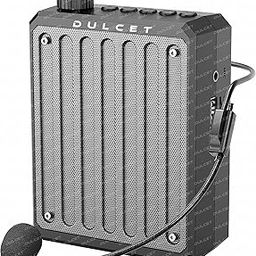Dulcet DC-VA35X Portable 10W Voice Amplifier with Wired Neckband MIC, Type-C Charging, Voice Recording, Bluetooth, USB & TF Card Input for Teachers, Tour Guides, Coaches, Yoga & Fitness Instructors-picture-27