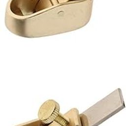 MERISHOPP® 2pc Brass plane Violin making luthier tool woodworking thumb plane Golden |Musical Instruments & Gear | String | Orchestral | Violins-image-94