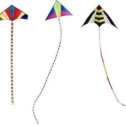 Fashion My Day 10m Plane Rainbow Nylon Tail Single Line Delta s Accs Outdoor Toys-image-16