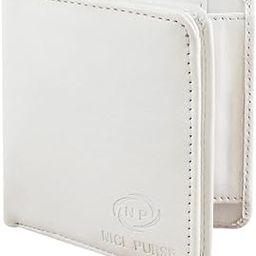 Men Casual, Formal White Artificial Leather Wallet - Mini (7 Card Slots) (White)-49