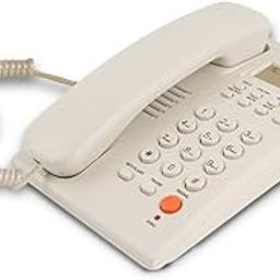 Beetel Newly Launched G20,TEC Certified,Caller ID LCD Display,Ringer LED,DTMF/FSK Compatible,Adjustable Handset/Ringer Volume,Music on Hold,Wall Mountable,3 Level LCD Contrast,Alarm(G20-Warm Grey)-10