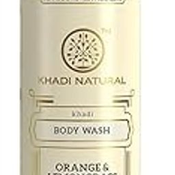 Khadi Natural Herbal Orange & Lemongrass Body Wash| Cleanses and Revives Skin|Shower Gel to Regulate oil production| Keeps skin blemish free|Suitable for All Skin Types| 210ml-34