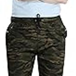 Men’s Cotton Regular Fit Camouflage Jogger | Elastic Waist Sports Trackpants | Activewear for Everyday Use-picture-51