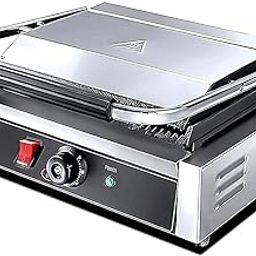 KHUSHI UDYOG -Toastino 4-Slice Sandwich Toaster and Grill, 2000-Watt, Timer Function, Non-Stick Coating, Black-picture-8