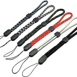 AccuPrints 6 Pack Adjustable Colorful Nylon Hand Wrist Straps for GoPro, Camera, Keys, Keychain, Phone, USB Flash Drive, Wallet, ID Name Tag Badge (Mixed Vibrant)-image-45
