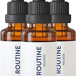 Routine Wellness Advanced Hair Serum - Nourishing Scalp Treatment for Enhanced Hair Support and Thickness with Natural Oils, Ideal for Men & Women - 30ml (Pack of 3)-image-31