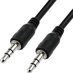 KEBILSHOP Aux Cable, 3.5Mm Male To Male Stereo Aux Cord (10 Feet)Compatible With Headphone, Mobilephone, Car Stereo, Home Theatre & More (3 Meter),Black-26