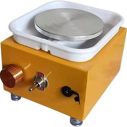 BNF®Electric Pottery Wheel Clay Making DIY Turntable Tray for Adults Yellow|Crafts | Sculpting, Molding & Ceramics | Ceramics & Pottery | Pottery Wheels-image-29