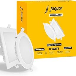 Jaquar Strella Slim 8W Round Recess Down Light - Cool White, Energy Efficient LED Ceiling Light for Home and Office (Pack of 1)-image-40