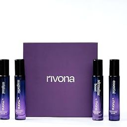 RIVONA NATURALS Recollection Unisex Perfume Gift Set, Liquid Eau De Parfum, Long-Lasting Fragrance, Travel Friendly, Pocket Perfume, Birthday Gift Set, IFRA Certified, 4x15ml - Amber Wood, Lemon, Rose-image-20