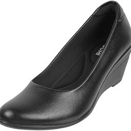 Women Wedge Heel Pump/Formal Shoes-image-5