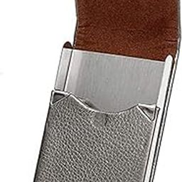RKPM Luxurious Ultrathin Curve Design Pocket Carrying Cigarette Box With Magnet Lock-Silver-image-19