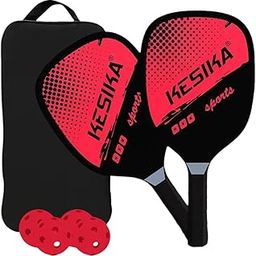 VELURA Pickleball Paddle Set Training Pickleball Racket for Power Control Beginners Red|1 Boat Motor Mount Bracket, 4 Boat Motor Bracket Buckles|Racquets| Tennis & Racquet Sports-image-99