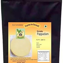 Myfam Pappadam - Homemade PAPPADAM Kerala 400 Grams - Ready to Fry-image-5