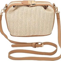 Woven Bag for Women - PU Material, Waterproof, Compact Design, 2 Compartments - Ideal for Daily Use & Travel-19