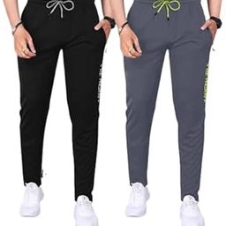 Pinkmint Combo Track Pant Set for Men Lycra Soild Suitable for Yoga, Dancing, Running, Regkular Wear-picture-14
