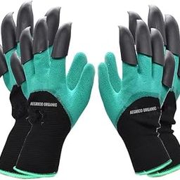 Agrico Organic Garden Claws Hand Glove Multipurpose Heavy Duty Unisex Gardening Gloves for Yard Work Planting Digging (Pair of - 2)-picture-10