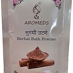 100% Natural Herbal Bath Powder Enriched with Organic Ingradients | Ubtan Powder for Body, 50g PACK OF 2-image-59