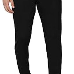 Men's Regular Fit Mid Rise Soft Cotton Regular-Fit Mid-Rise Casual Pants (Sigpant)-image-18
