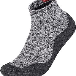 Minimalist Barefoot Sock Shoes for Women and Men | Non Slip Water Shoes | Multi-Purpose & Ultra Portable, Speckled Grey, 9 Women/8 Men-image-60
