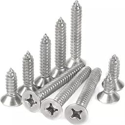 Stainless Steel Phillips Star Head Screws for Fixing Wood, Plywood, Paster Boards,Screws Dry Wall Screws for Fixing Wood, Plywood, Pasteboards(0.75 inch, 50)-image-58