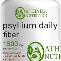 Psyllium Husk 1500mg Per Serving, 300 Capsules – 3 in 1 Fiber Supplement with Inulin & Acacia Complex – Natural Soluble Fiber, Supports Digestive Health – Plant Based, Non-GMO-image-26