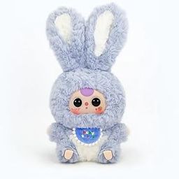 ABEL Estore Cute Lobubu Bunny Plush Doll Toy for Kids | Soft Stuffed Animal with Big Eyes | Baby Three Design | Gift for Girls & Boys (Rendom Color)-1 pcs-7
