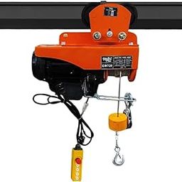 VOLTZ VZ-MEH 1200 X 20mtr Mini Electric Hoist with 1 Ton Electric Trolley for Small Job Works and Domestic Use Single Phase, 1200kg-24