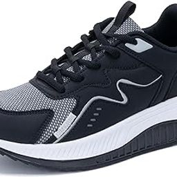 Women's Walking Shoes with Arch Support, Orthotic Sneakers Tennis Shoes Casual Comfortable for Plantar Fasciitis Pain Relief US 5.5-11-image-64