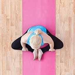 Yoga Mat for Gym Workout and Yoga Exercise, Anti-Slip Yoga Mat for Men & Women Fitness (6 X 2 FEET) (4mm, Pink)-image-49