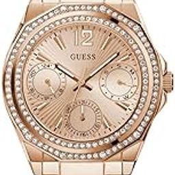 Womens Stainless Steel Analog Rose Gold Dial Watch-Gw0685L3, Band Color:Rose Gold-image-28
