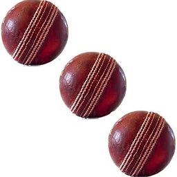 Abee Professional Red Leather Cricket Ball – Pack of 3 – Hand-Stitched Premium Regulation Size & Weight-image-91