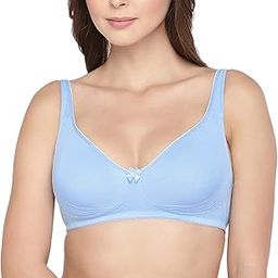 Organic Cotton Bamboo Bra for Women with Concentric Stitches I Full Coverage Bra for Heavy Bust with Side Support I Non Padded Innerwear with Wire-Free Design-picture-13
