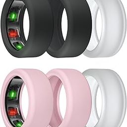 Silicone Cover Compatible with Oura Ring Gen 4/3, Elastic Protector for ULTRAHUMAN Ring AIR Working Out Accessories Men Women-picture-19