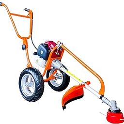 DVI 50CC 4 Stroke Trolley Brush Cutter| with Weeder Attachment | for Grass Trimming & Weeding Soil | with 80T, 3T, 2T Blade & TAP N Go (Without Attachment)-image-22