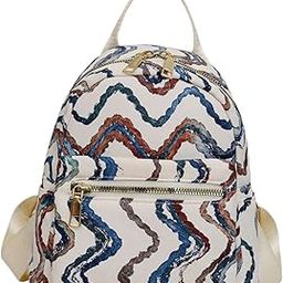 ™ Women Mini Backpack Adjustable Strap Rucksack for Backpacking Travel Outdoor Colorful Stripe | Womens Handbags & Bags-image-37