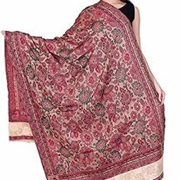 Multicolor Women Bridal Wear|Pure Wool Shawl| Shawl For Women|Size 35*75| Warm Woolen Winters Styles| NY594-image-46