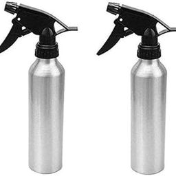 Vroxy Multipurpose Professional Empty Spray Bottle for Home and Salon Use for Spraying Water on Face and Hair Dressing, Metal, 250ml, Random Color (2)-image-1