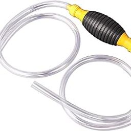 HARVA Heavy Quality Manual Hand Oil Pump for Kitchen Tin Cans Pumping Machine Automatic Water Petrol Diesel Fuel Transfer Siphon Hose with 2 Mtr Durable PVC Pipe-7