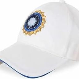 Premium Cotton Summer Adjustable Unisex Outdoor Printed Embroidered Cricket Hat Dark Blue-picture-36