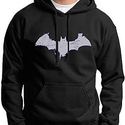 Fleece Chitkabra Batman Design Full Sleeves Hooded Sweatshirt for Men-image-17